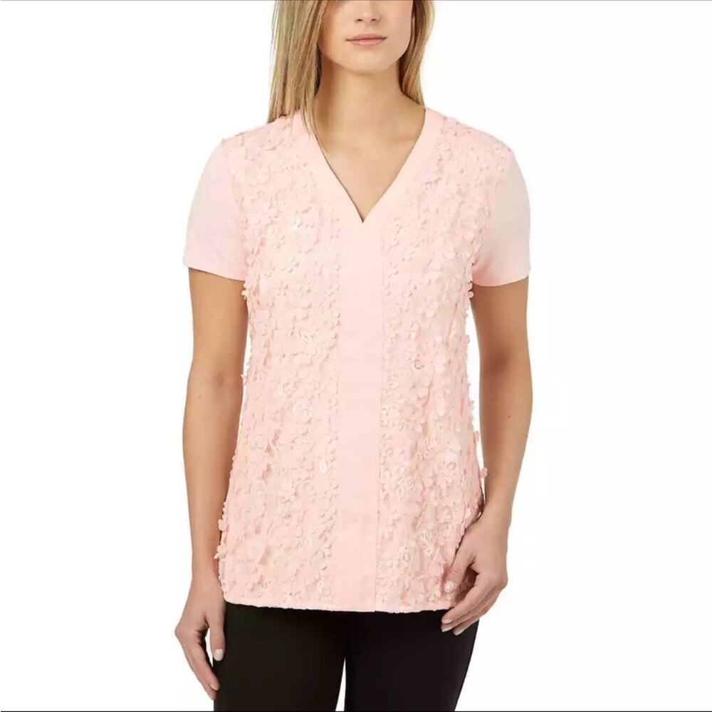 Badgley Mischka | 3D Flower Top Size M